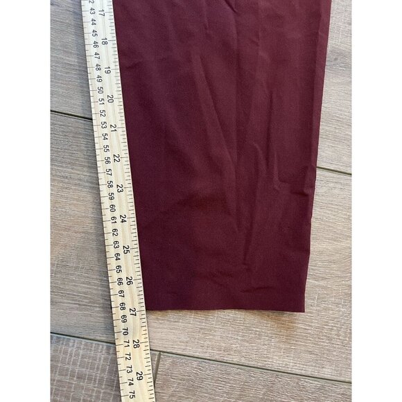 Athleta Skyline Pant II Paperbag Belted Trouser Sz 6 Cognac Brown Career Casual - Picture 10 of 12
